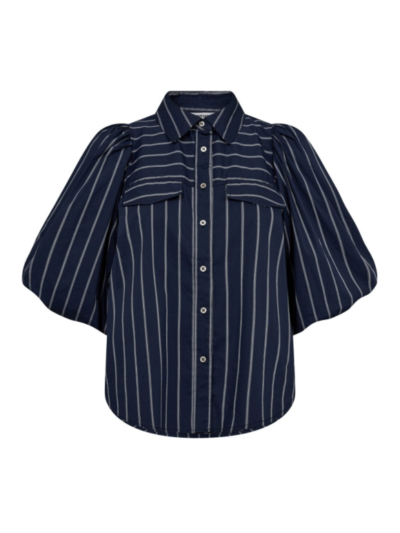 Co`Couture - SEBICC STRIPE PUFF SHIRT