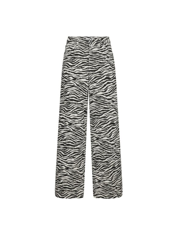 Co`Couture - ZIONCC ZEBRA WIDE PANT