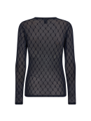 HYPE THE DETAIL - MESH BLOUSE