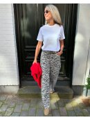 Co`Couture - ZIONCC ZEBRA WIDE PANT