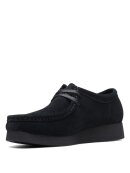 CLARKS - Wallabee Black Suede