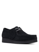 CLARKS - Wallabee Black Suede