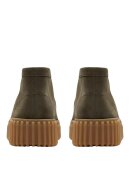 CLARKS - Torhill Moss Dark Green Nubuck