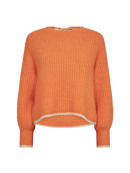 Co`Couture - CORALIECC BOW LS RIB KNIT