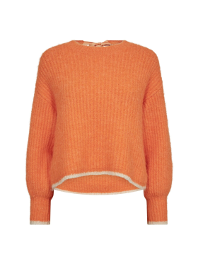 Co`Couture - CORALIECC BOW LS RIB KNIT