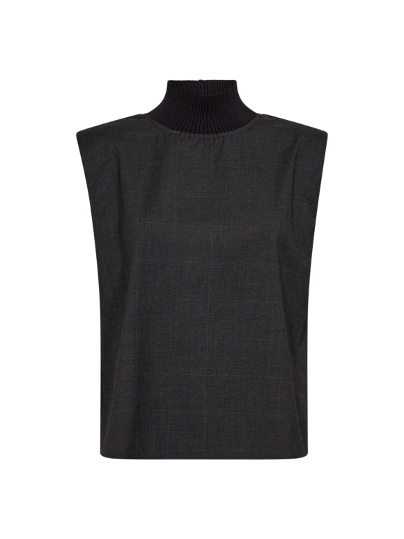 Co`Couture - KAYACC RIB TURTLENECK VEST