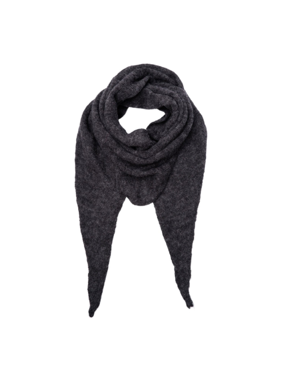 Black Colour - BCDELL KNITTED MINI SCARF