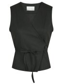 Neo Noir - SAMARA TWILL WRAP WAISTCOAT