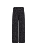 Co`Couture - ZEBRACC GREY WIDE PANT