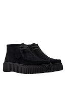 CLARKS - Torhill Moss black sude