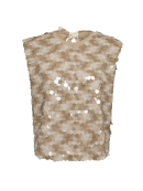 Co`Couture - MAXICC SEQUIN BOW TOP