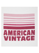 AMERICAN VINTAGE - SHORT SLEEVED ROUND NECK LOOSE FIT