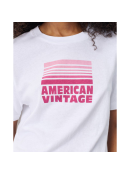 AMERICAN VINTAGE - SHORT SLEEVED ROUND NECK LOOSE FIT