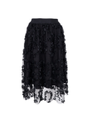 Black Colour - BCSWIRL SKIRT