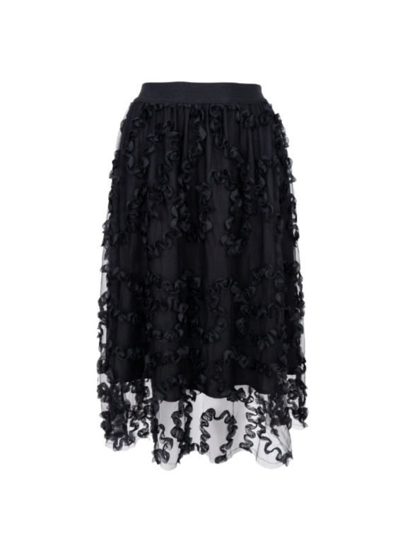 Black Colour - BCSWIRL SKIRT