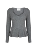 Neo Noir - SORENE KNIT BLOUSE