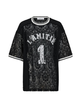 HAUTE L'AMITIÉ - LACE FOOTBALL TEE