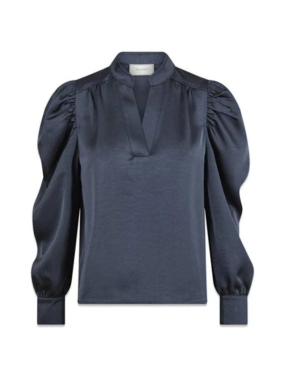 Neo Noir - ROSSLYN HEAVY SATEEN BLOUSE