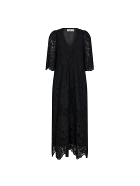 HAUTE L'AMITIÉ - CURVEY LACE HEM DRESS