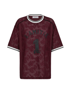 HAUTE L'AMITIÉ - SPORTY LACE FOOTBALL TEE