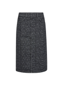 HAUTE L'AMITIÉ - L´AMITIÉ LOGO PENCIL SKIRT