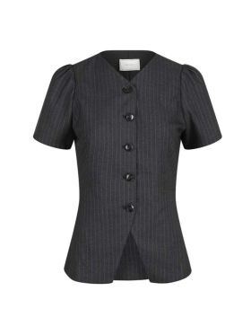 Neo Noir - JULES PINSTRIPE BLOUSE