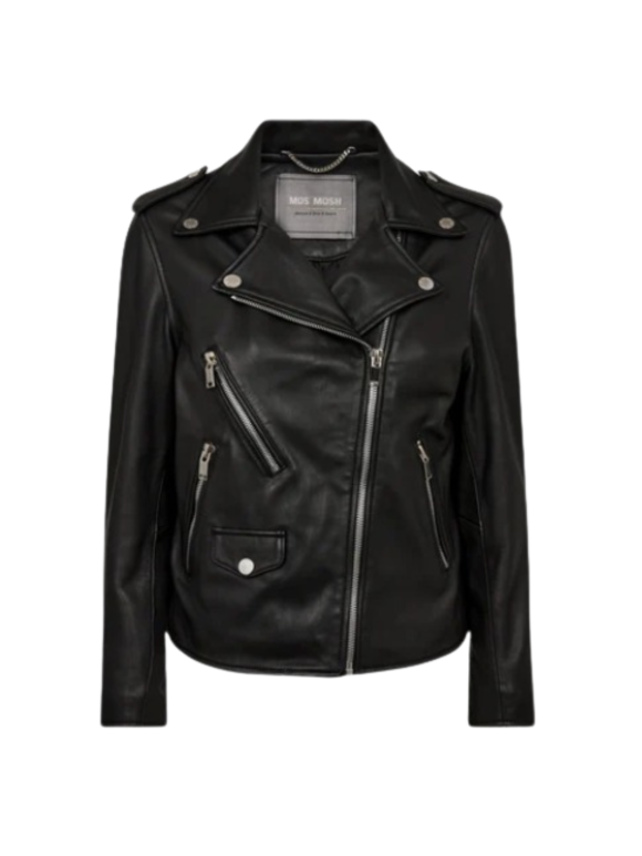 Mos Mosh - MMMITCHEL MOL LEATHER JACKET