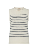 Mos Mosh - MMAUBIN SL STRIPE KNIT TOP