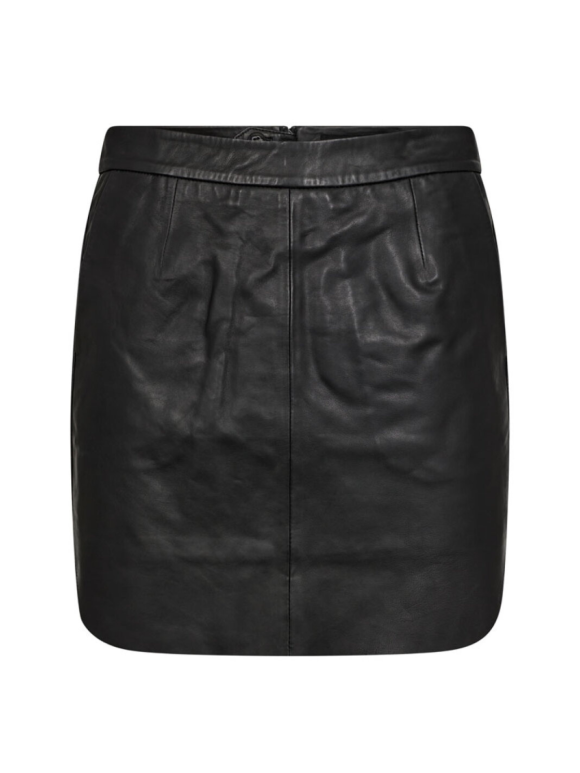 IVY COPENHAGEN - IVY-KYLIE LEATHER MINI SKIRT