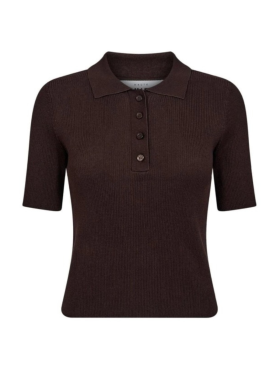 HAUTE L'AMITIÉ - PICCOLO SS POLO RIB KNIT