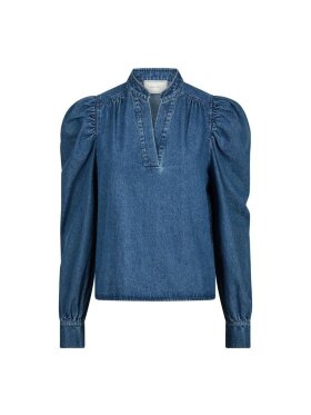 Neo Noir - ROSSLYN DENIM BLOUSE