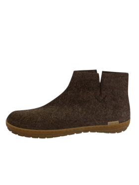 GLERUPS - BOOT WITH NATURAL RUBBER SOLE - HONEY