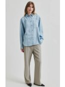 SECOND FEMALE - IRVIN DENIM SHIRT